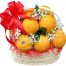 fresh orange basket