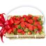 fresh strawberry basket