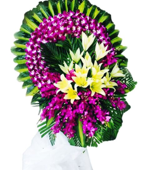 Sympathy Flower Standing Spray 21