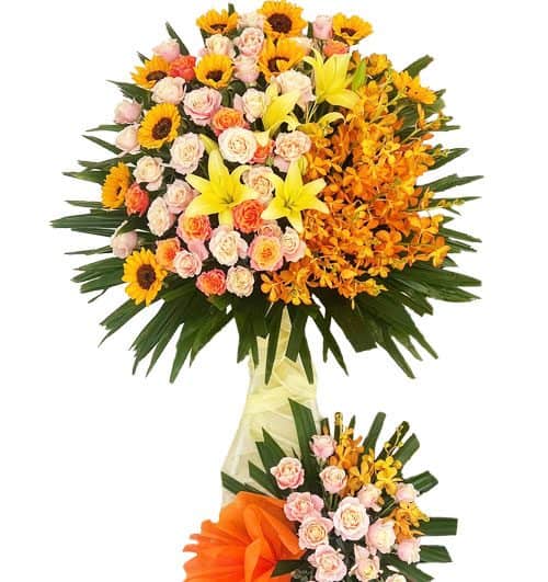 congratulations standing flower 08