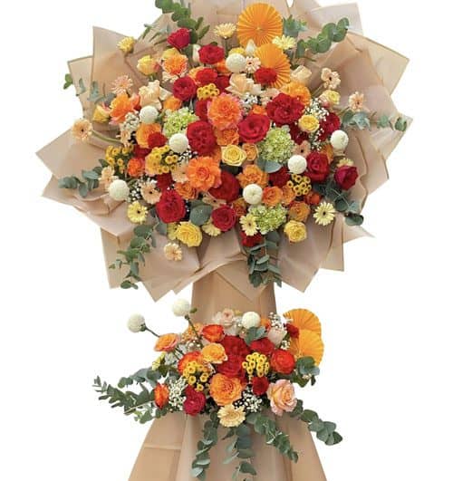 congratulations standing flower 11