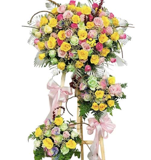 congratulations standing flower 16
