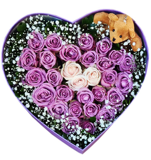 heart box flower 3