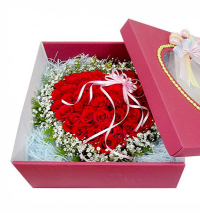 heart box flower saigonflowers 02