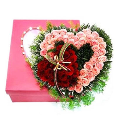 heart box flower saigonflowers 05