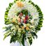 sympathy flower standing spray 04