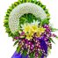 sympathy flower standing spray 2