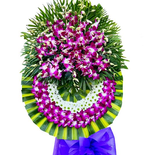 sympathy flower standing spray 22