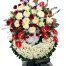 sympathy flower standing spray 27