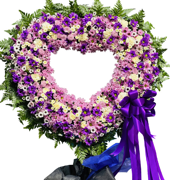 sympathy flower standing spray 32