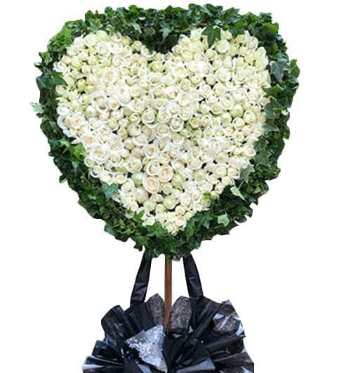 sympathy flower standing spray saigonflowers 11