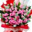 48 pink roses valentine vietnam 01