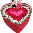 heart shape rose box womens day 01