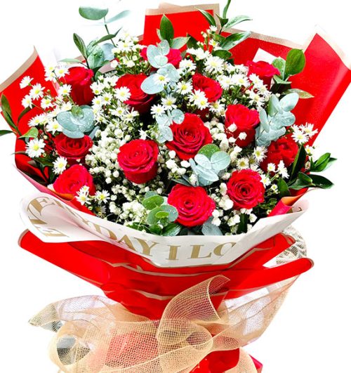 12 red roses mothers day vietnam