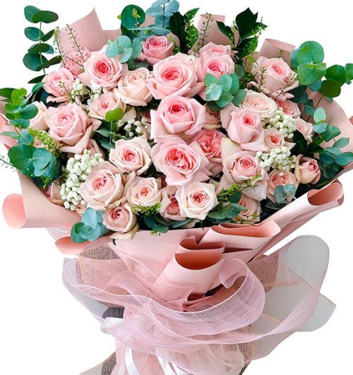 36 peach roses mothers day vietnam