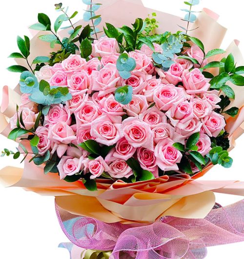 48 peach roses mothers day vietnam