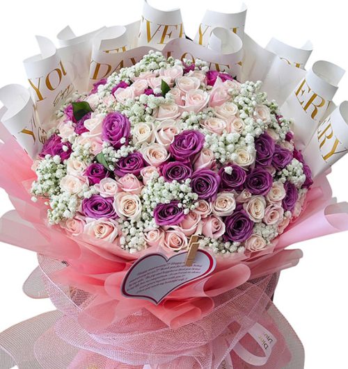 99 mixed roses mothers day vietnam