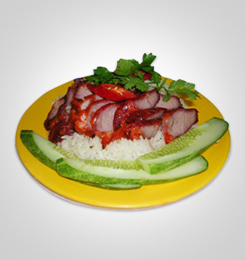 char siew with rice hai nam