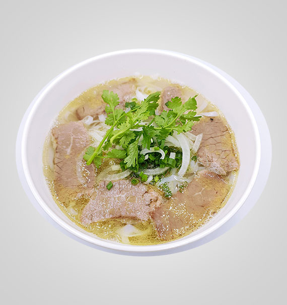 noodle soup with well done beef pho 2000