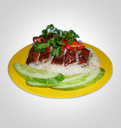 roasted duck with rice hai nam