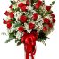 24 red roses in vase 02