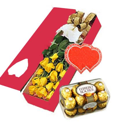 flower box and chocolate 03