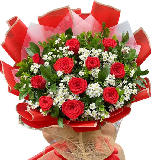 always for you roses bouquet