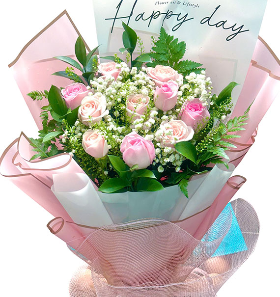 beside you roses bouquet