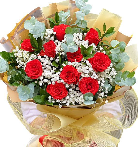 my love roses bouquet