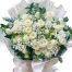 24 white roses womens day vietnam