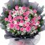 36 pink roses valentines day vietnam 01