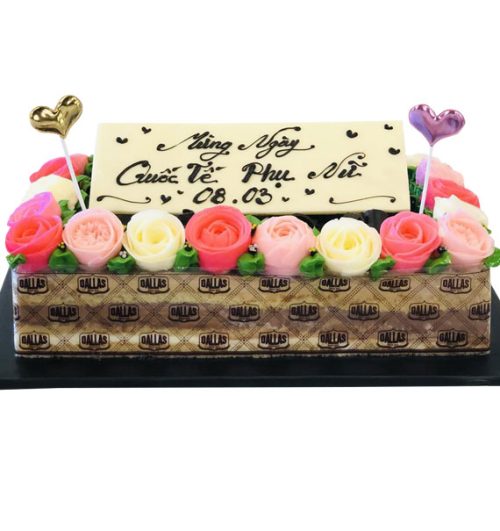 womens day special cake vietnam 7