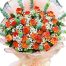 24 orange roses womens day vietnam