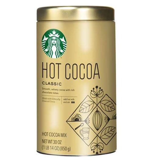 starbucks classic hot cocoa