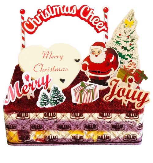 xmas dallas cake 01
