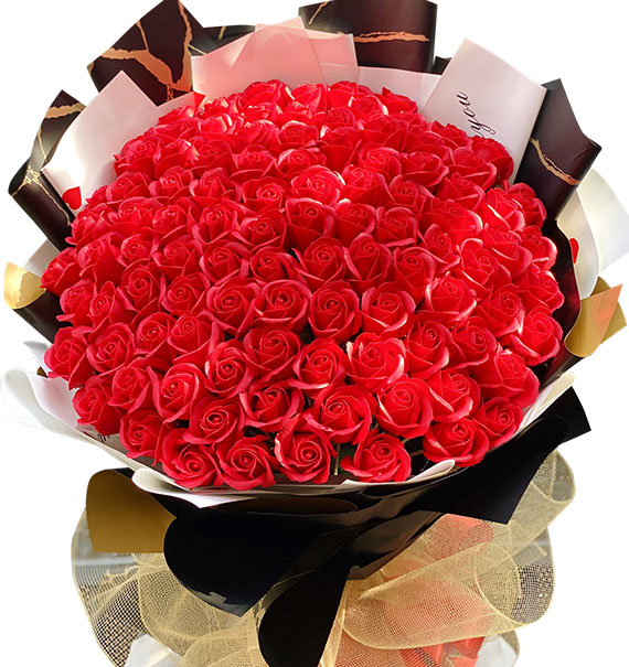 waxed roses for mom 02