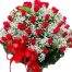 36 Red Roses In Vase Vietnam 500x531