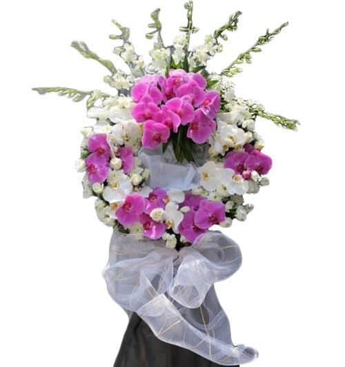 Sympathy Flower Standing Spray 23 500x531