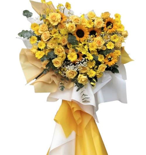 congratulations standing flower 13 500x531