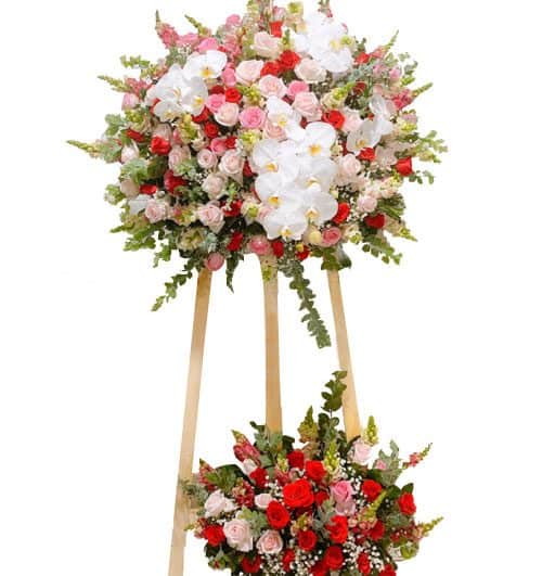 congratulations standing flower 22 500x531