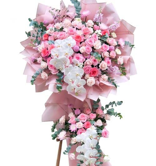 congratulations standing flower 26 500x531