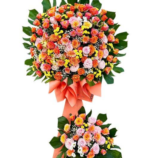 congratulations standing flower 29 500x531