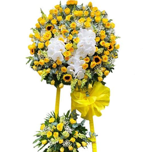 congratulations standing flower 33 500x531