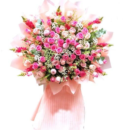 congratulations standing flower 34 500x531