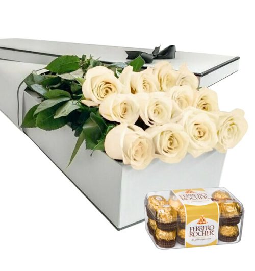 flowers box and chocolate 02 570x605