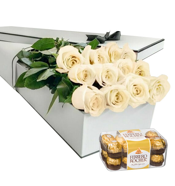 flowers box and chocolate 02 570x605