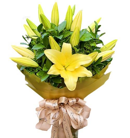 lilie in vase 500x531