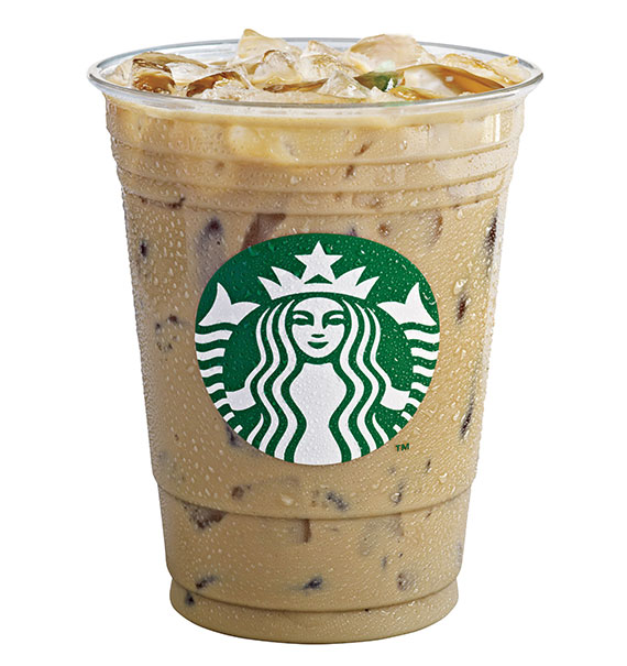 iced caffe latte starbucks