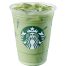 iced pure matcha latte starbucks