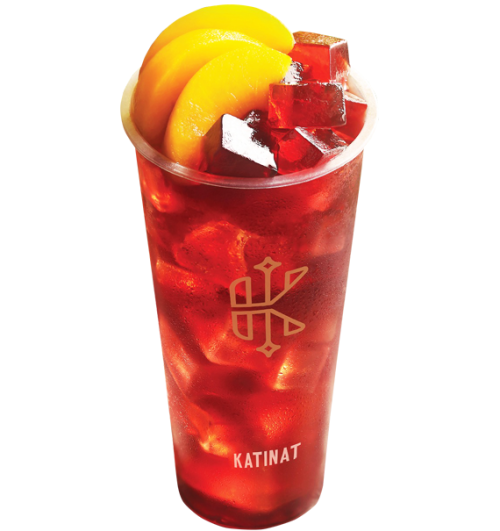 peach hibiscus tea